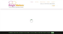 Desktop Screenshot of insightmatters.ie
