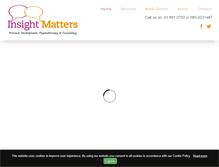 Tablet Screenshot of insightmatters.ie